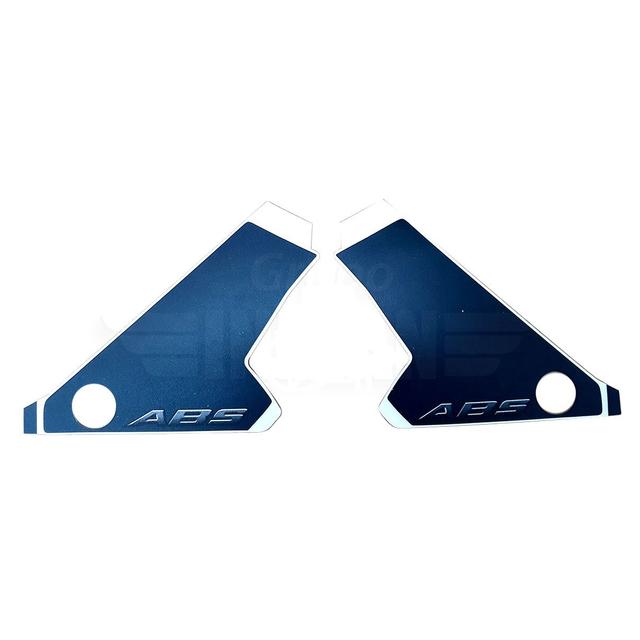 Abs Stickers Kit Front Fender Blue For Dominar 400|bajaj