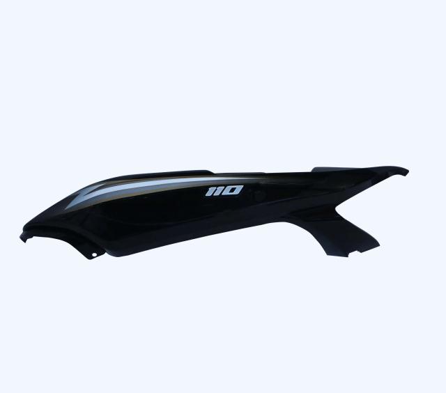 Tail Panel/seat Cowl-tvs Star City Plus Black(golden Stk)