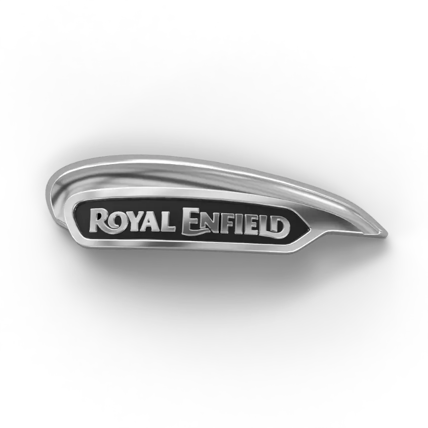 3d Badge Tank Left Side For Royal Enfield Meteor 350