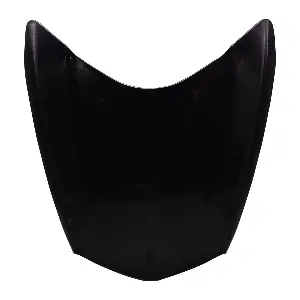 Exv00d Plastic Windscreen Visor Compatible With Apache Rtr Front Fairing Windshield Baffle Wind Deflector (black)