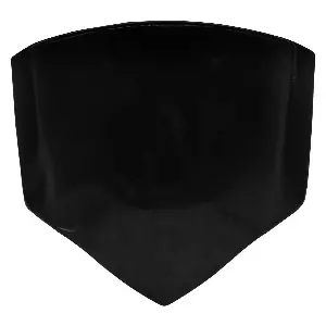 Exv00e Plastic Windscreen Visor Compatible With I Smart New Front Fairing Windshield Baffle Wind Deflector (black)
