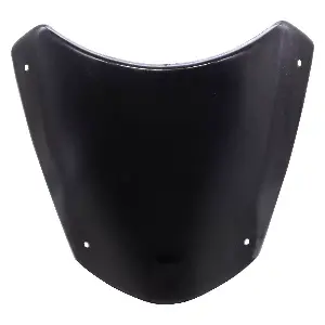 Exv00i Plastic Windscreen Visor Compatible With Ct-100 Front Fairing Windshield Baffle Wind Deflector (black)