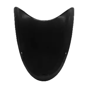 Exv00j Plastic Windscreen Visor Compatible With Discover Old Front Fairing Windshield Baffle Wind Deflector (black)