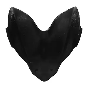 Exv00m Plastic Windscreen Visor Compatible With Discover St Front Fairing Windshield Baffle Wind Deflector (black)