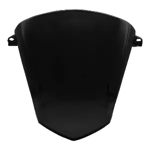 Exv00n Plastic Windscreen Visor Compatible With Glamour New Front Fairing Windshield Baffle Wind Deflector (black)
