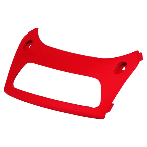 Back Plate Fit For  Hero Pleasure Rr Sports Red