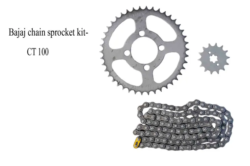 Bajaj Chain Sprocket Kit Ct100