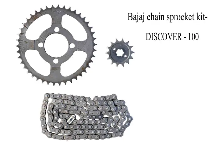 Bajaj Chain Sprocket Kit Discover100