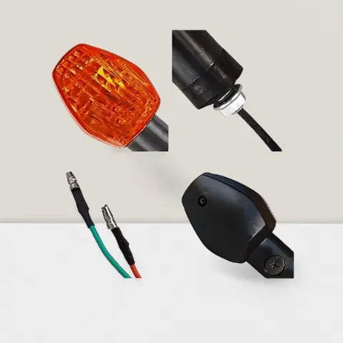 Blinker Indicator Assly. Compatible For Hero Glamour Yellow