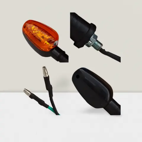 Blinker Indicator Assly. Compatible For Tvs Star City (yellow)