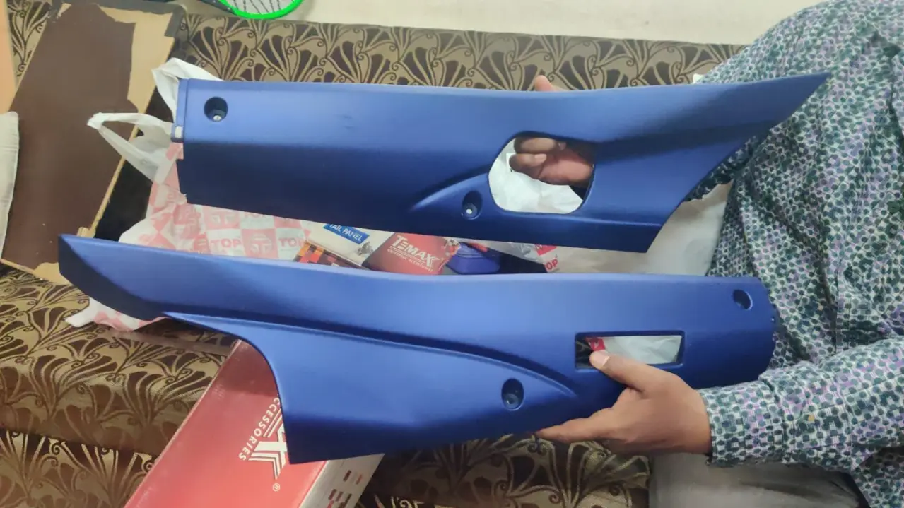 Blue Foot Guard Trim For Hero Maestro Edge