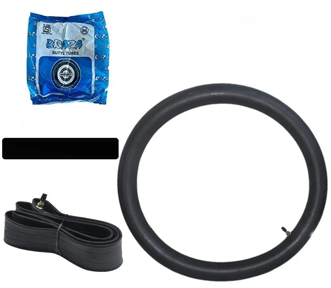 Braza Butyl Rear Inner Tube 120/130/140/70/80-17 For Royal Enfield Interceptor,yamha,bajaj And Ktm Duke