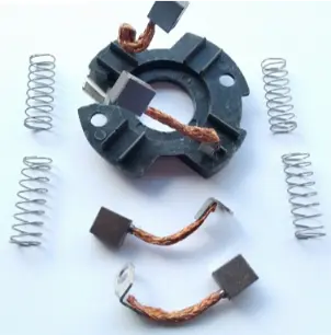 Carbon Brush Kit With Sprg-(im N9322340 Tvs Apache Rtr 4v 160 (oem),