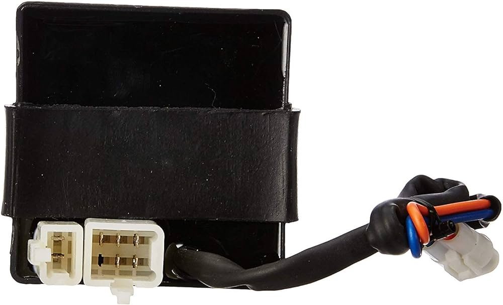 Cdi – Black Case,2 Pin White F-couplerr With Wire , 5 Pin & 2 Pin White Coupler (wego) Uno Minda