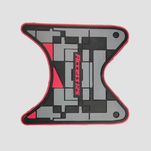 Centre Mat 3d Access Grey/red
