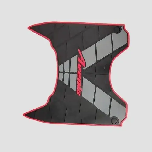 Centre Mat 3d Avenis Blk/red