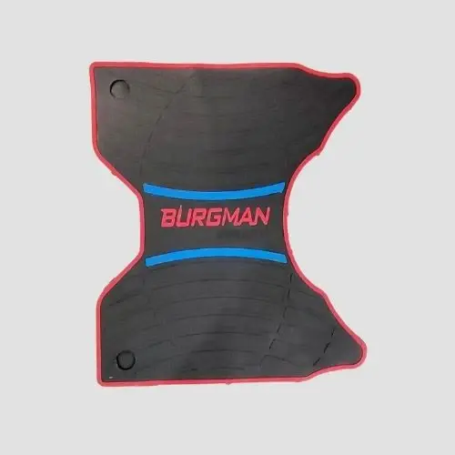 Centre Mat 3d Burgman Street Blk/blue/red