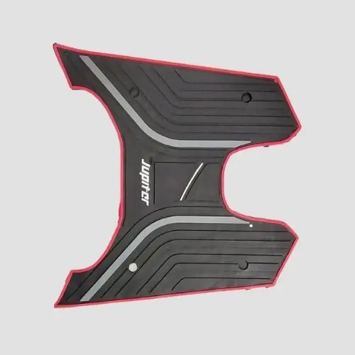 Centre Mat 3d Jupiter Blk/red