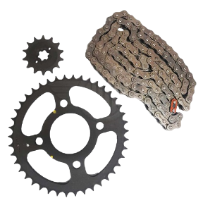 Chain Sprocket Kit For Bajaj Discover 125ug (bs4)