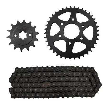 Chain Sprocket Kit For Bajaj Pulsar Ns200 (bs4, 2017-19)