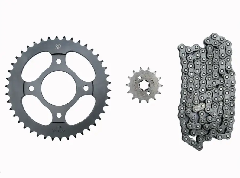Chain Sprocket Kit -vic Gl Gx-13/4 N3320040 Tvs Victor Gx 100 (oem),