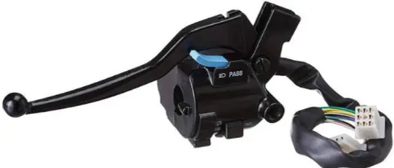 Control Lever Assembly Right Hand Star Cit N8160480 Tvs Star City 100 (oem),