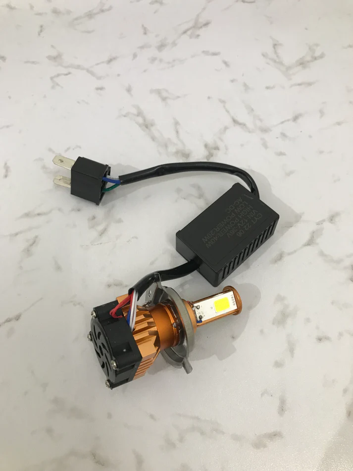 Cyt Led Headlamp Bulb 40w White Colour 3 Led Super Bright