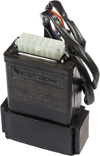 Deutsche Black High Quality Replacement Cdi (14+2 Pin) Unit Fit For Tvs Victor (2016 Model Onwards)