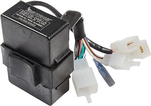 Deutsche Black High Quality Replacement Cdi (6+2+2 Pin + 1 Terminal Wire) Unit Fit For Tvs Victor Gl (with Flasher)