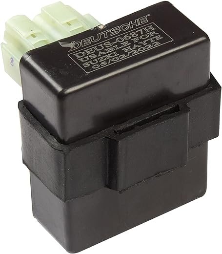 Deutsche Black Replacement Cdi (4+2 Pin) Unit Fit For Suzuki Hayate | Racing Cdi Unit | High Performance Oem | Bike Accessories