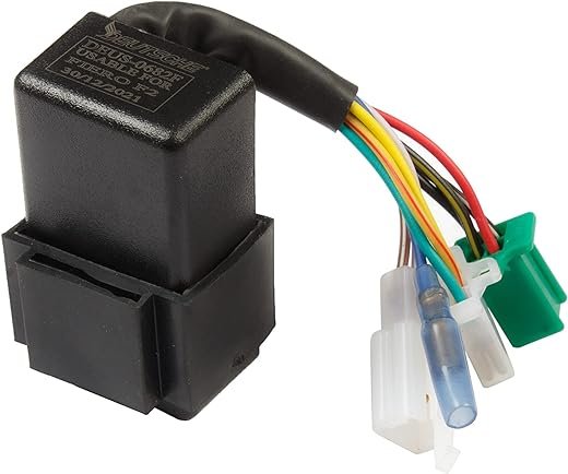 Deutsche Black Replacement Cdi (4+2+3 Pin + 1 Terminal Wire) Unit Fit For Tvs Fiero F2