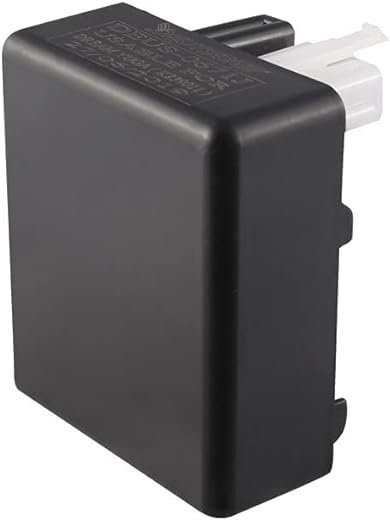 Deutsche Racing Black Cdi (3 Pole 2 Pin + 3 Pin) Module For Honda Dream Yuga (k239011) With White Coupler