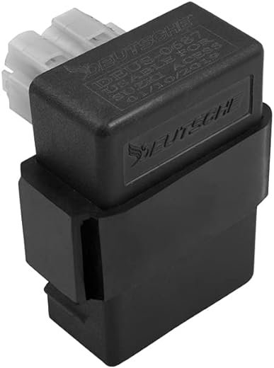 Deutsche Suzuki Access High Performance Black Plastic Racing Cdi (4+2 Pin) Module