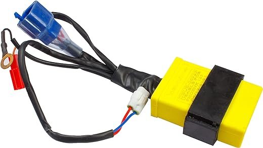 Deutsche Yellow High Quality Replacement Cdi (9 Pole 7 Pin+2+2pin+1 Terminal Wire) Unit Fit For Tvs Phoenix 125