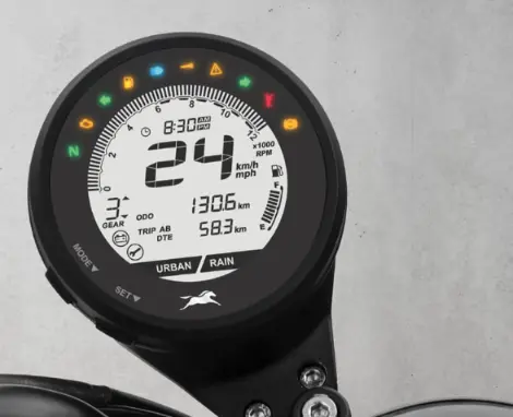 Digital Speedameter Assembly Nf160650 Tvs Ronin 225 (oem),