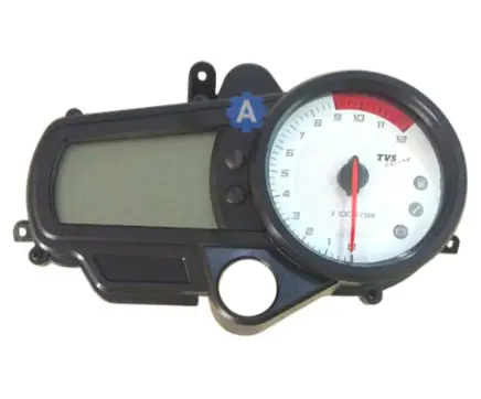 Digital Speedameter Assembly Nr160250 Tvs Apache Rtr 160 (oem),