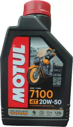 Engine Oil-motul (7100) 20w-50/4t 1.25 Liters