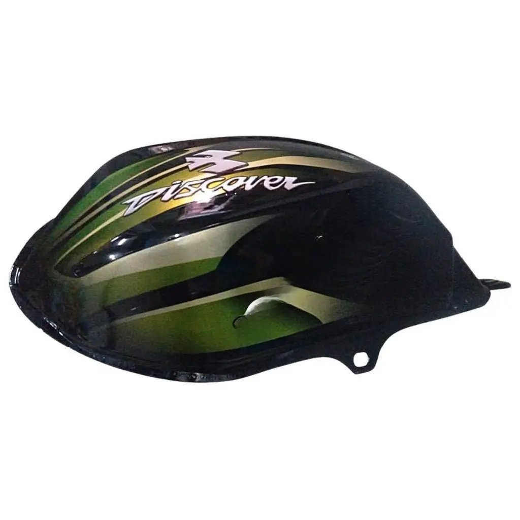 Petrol Tank For Bajaj Discover 100/ 125 New Model/ 150 (black/golden 3d)