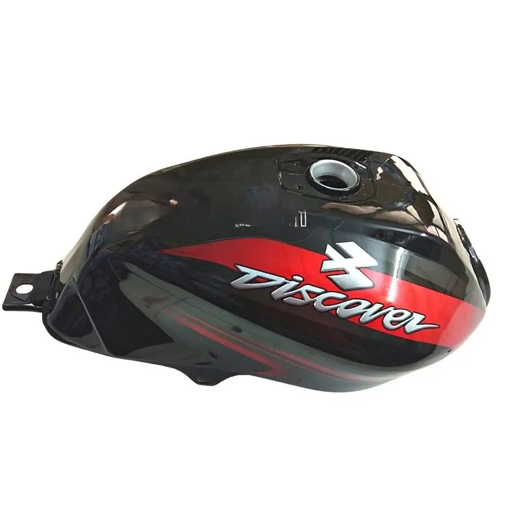 Petrol Tank For Bajaj Discover 125 New Model |150 New Model | Black & Red