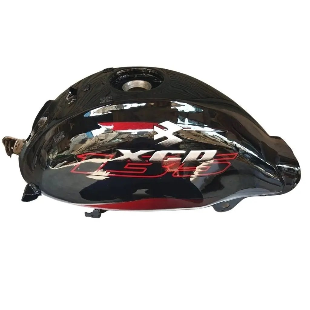 Petrol Tank For Bajaj Xcd 135 | Black With Red Sticker