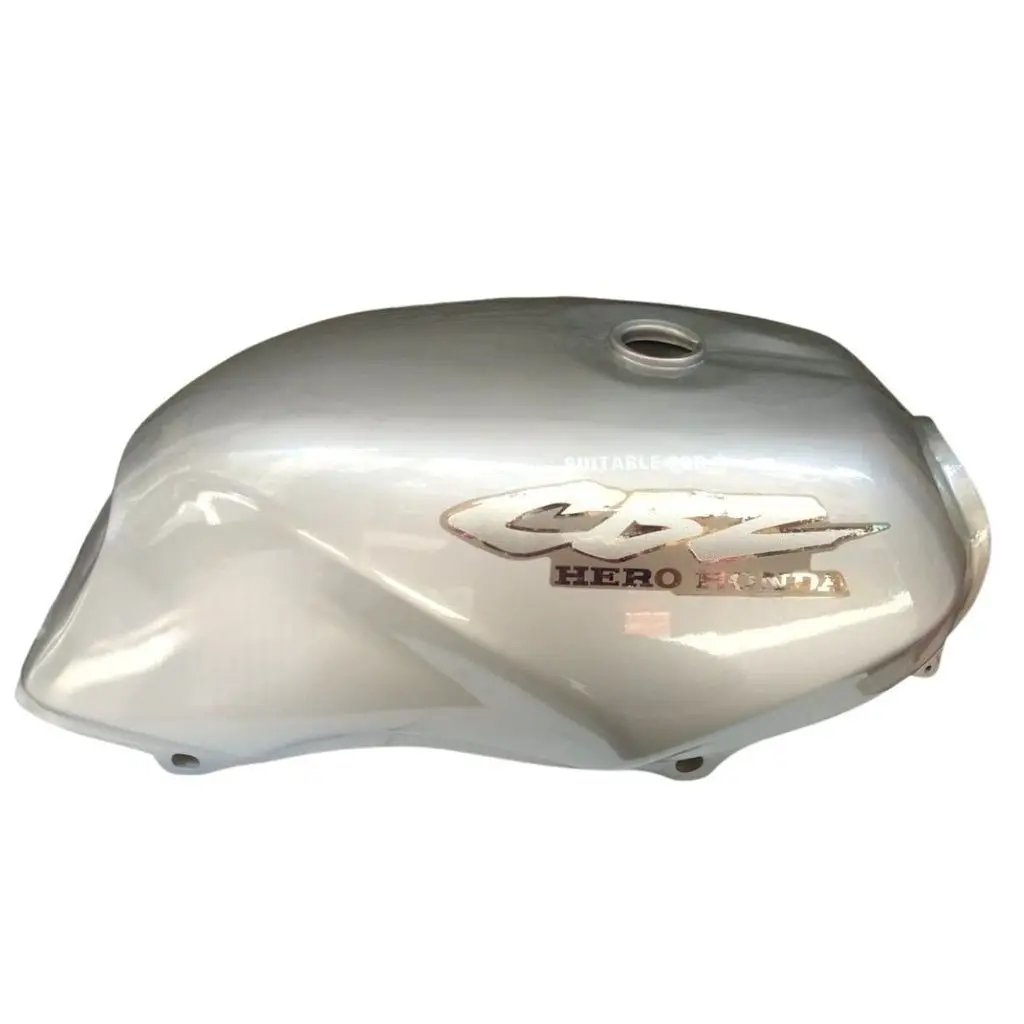 Petrol Tank For Hero Cbz Old Model (silver)