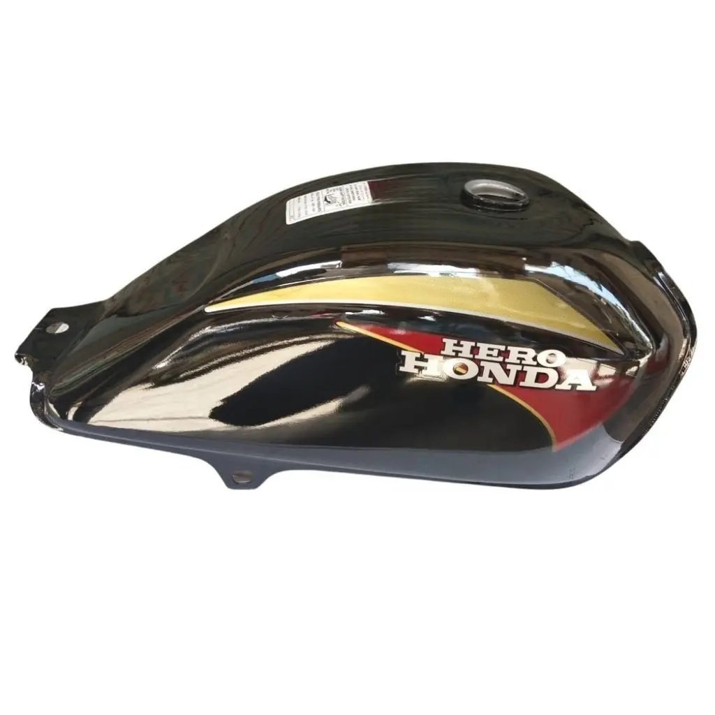 Petrol Tank For Hero Cd Dawn (black/red)