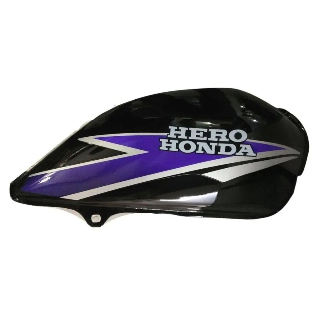 Petrol Tank For Hero Cd Dawn Deluxe (black/blue)