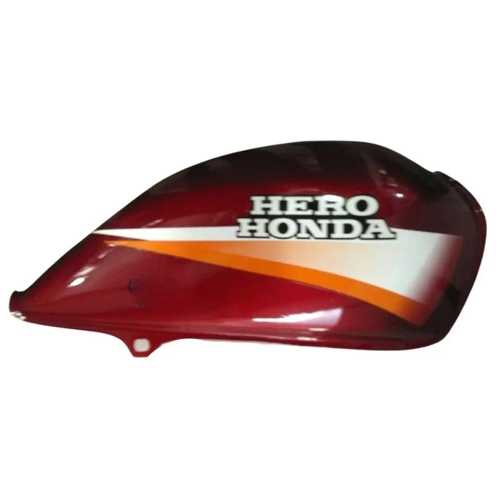 Petrol Tank For Hero Cd Dawn New Model (cherry Red/orange)