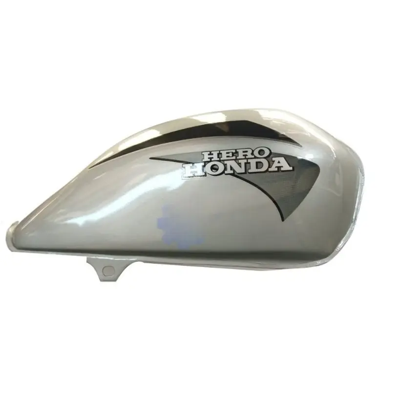 Petrol Tank For Hero Cd Dawn (silver/black)