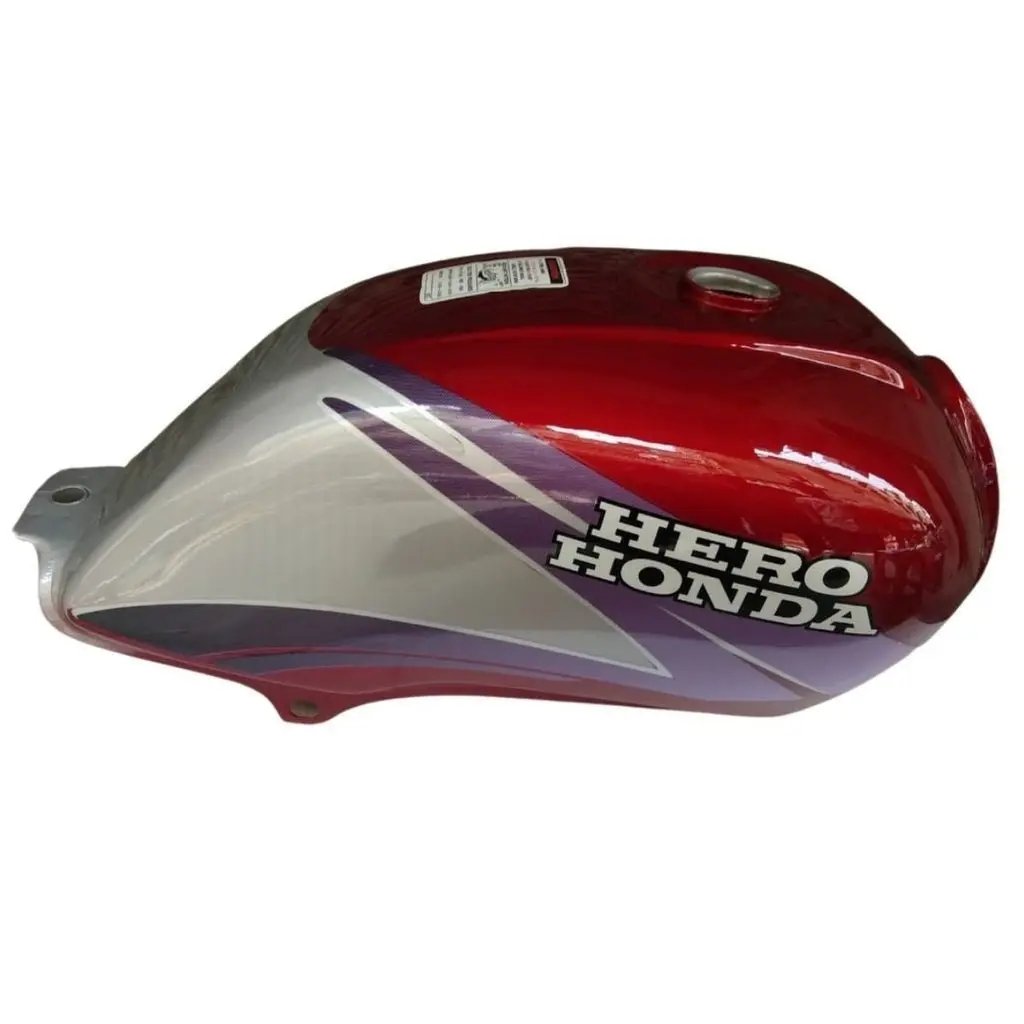 Petrol Tank For Hero Passion Plus (red/purple)