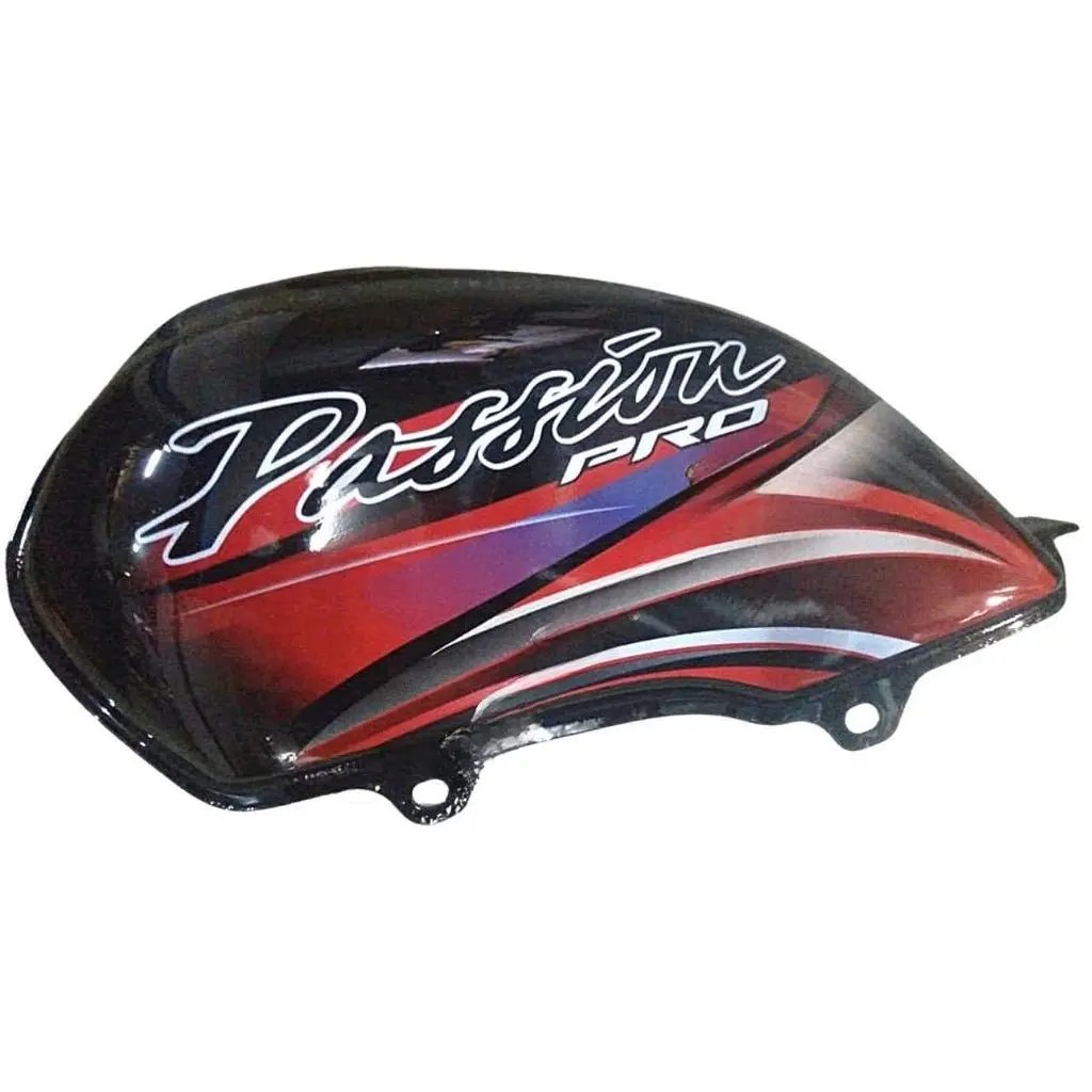 Petrol Tank For Hero Passion Pro 2016 Model (black/red)