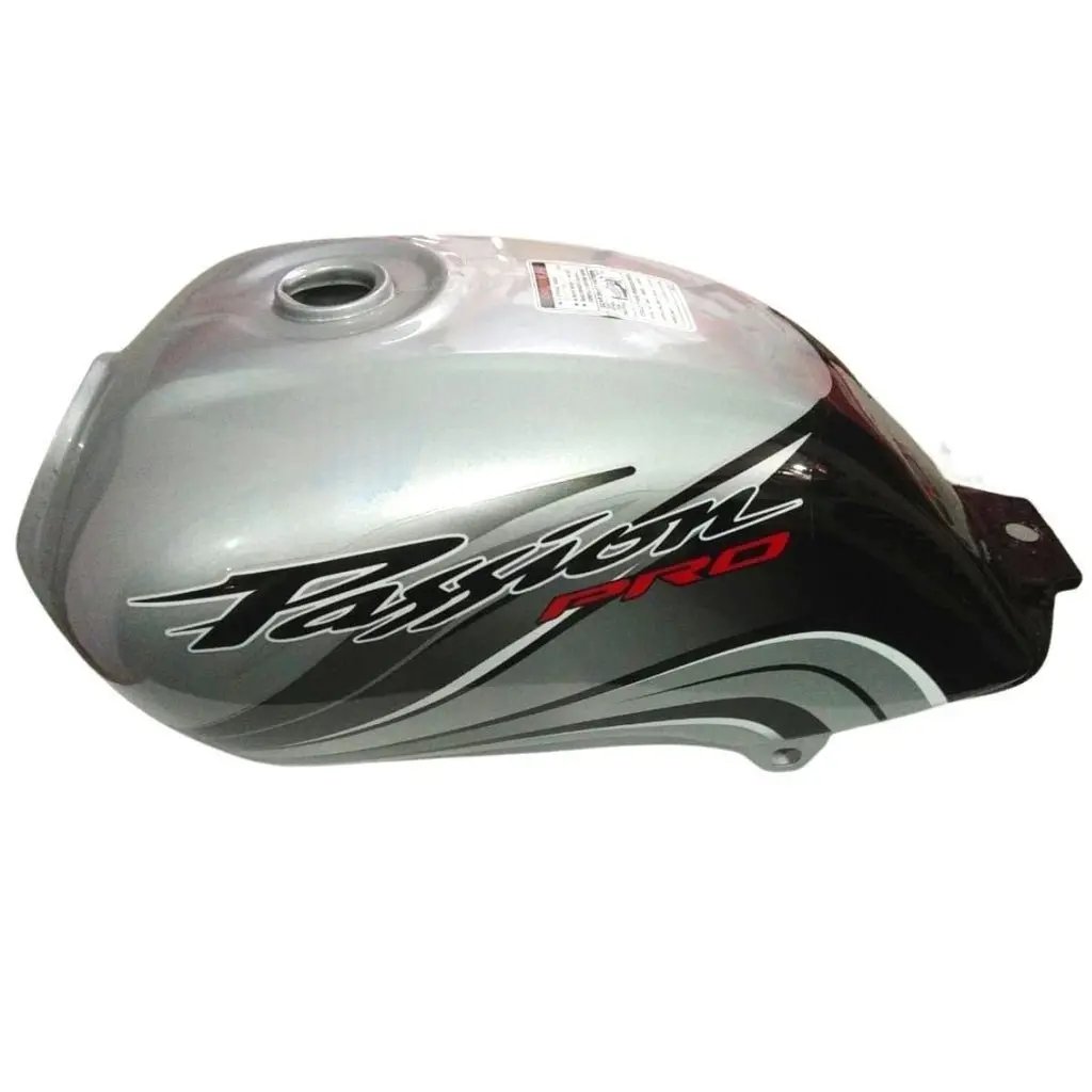Petrol Tank For Hero Passion Pro (silver/black)