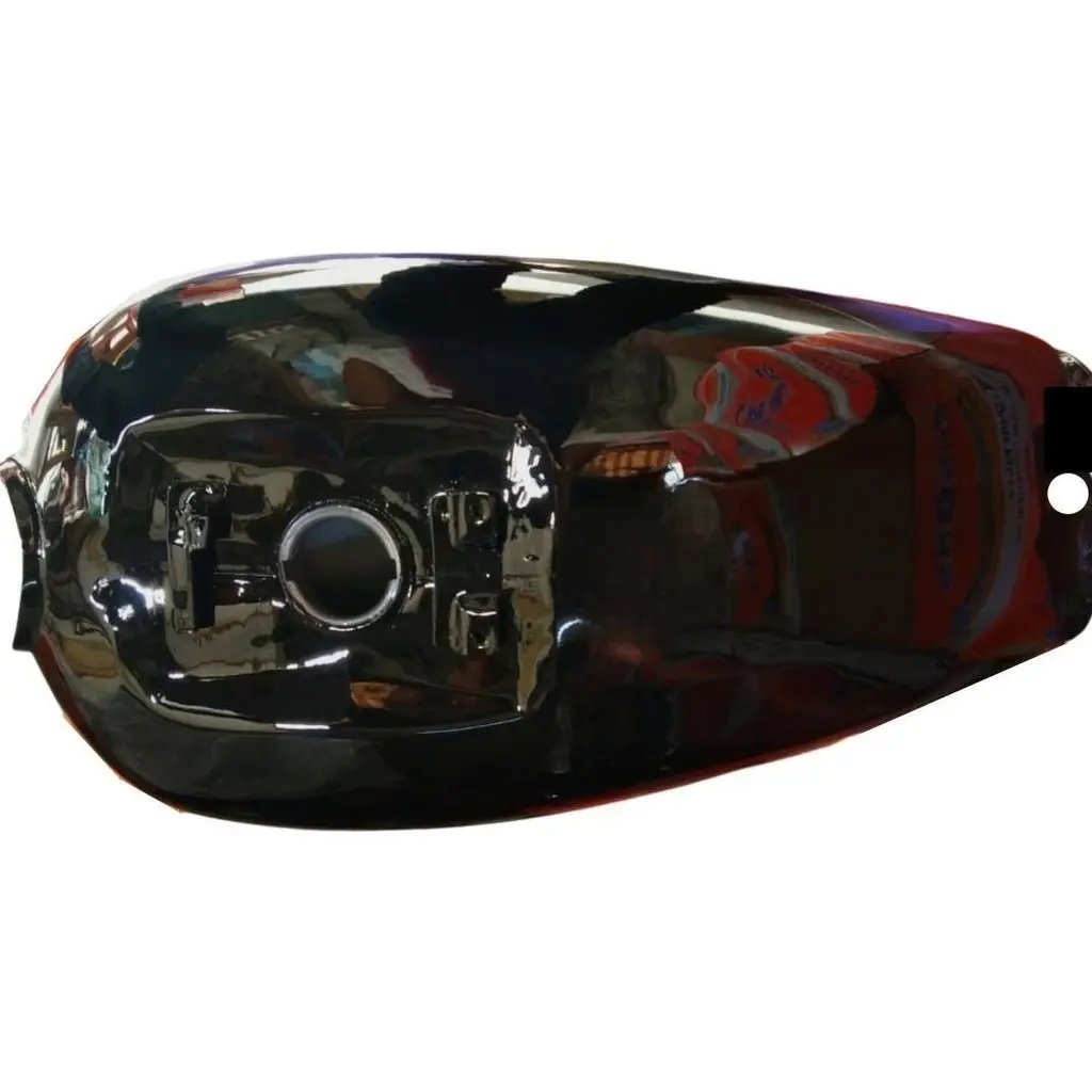 Petrol Tank For Hero Splendor Plus Alloy Wheel (black/blue)