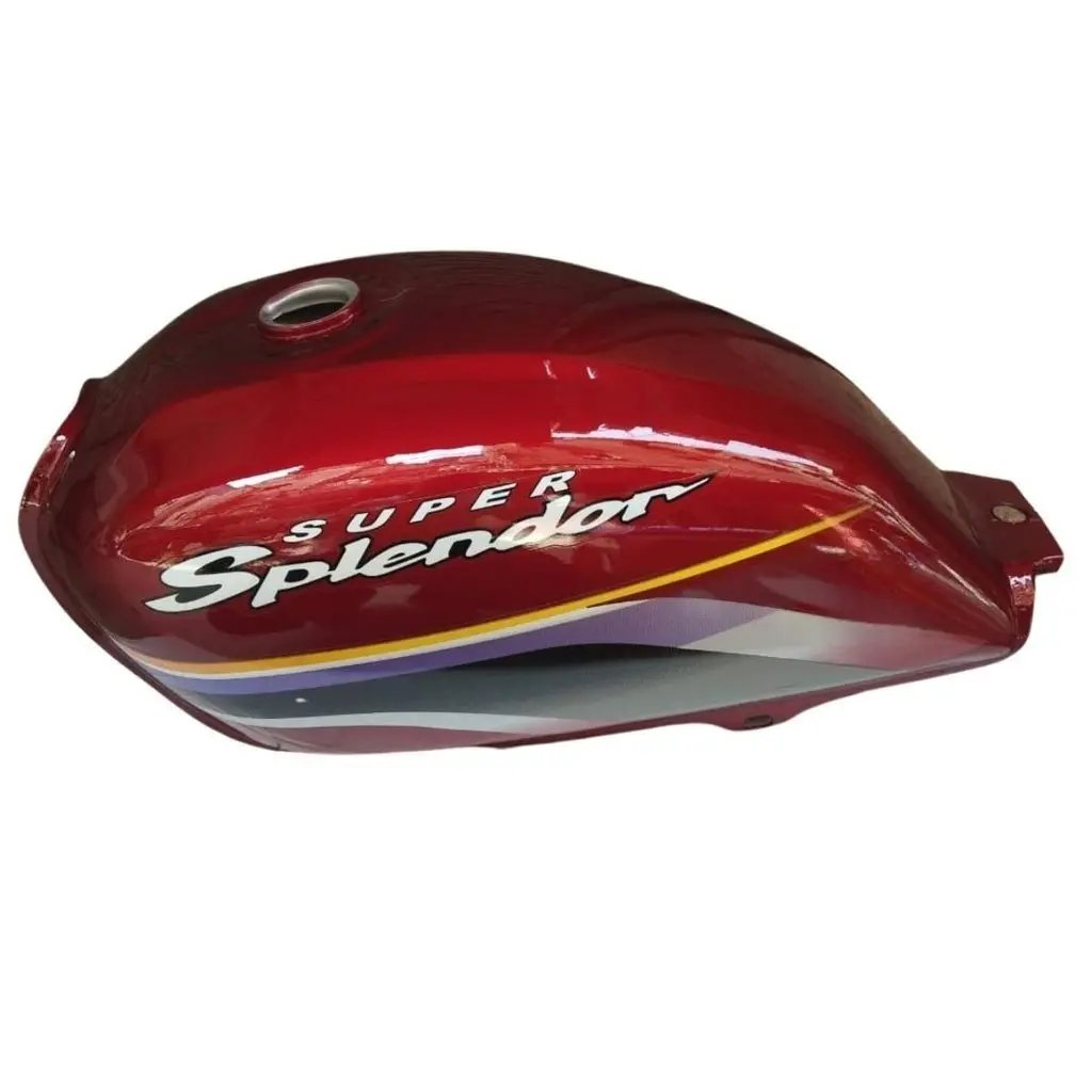 Petrol Tank For Hero Super Splendor Alloy Wheel New Model (red)